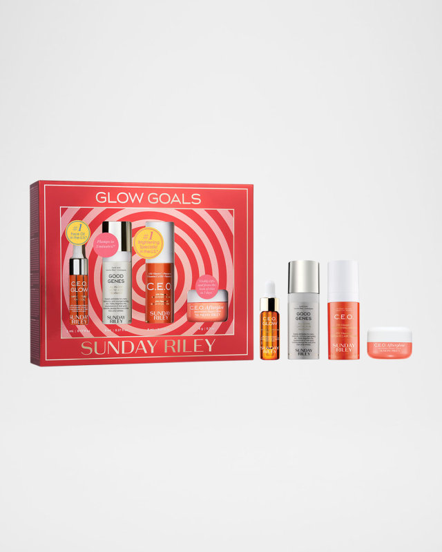Sunday Riley Glow Goals 4pc Kit